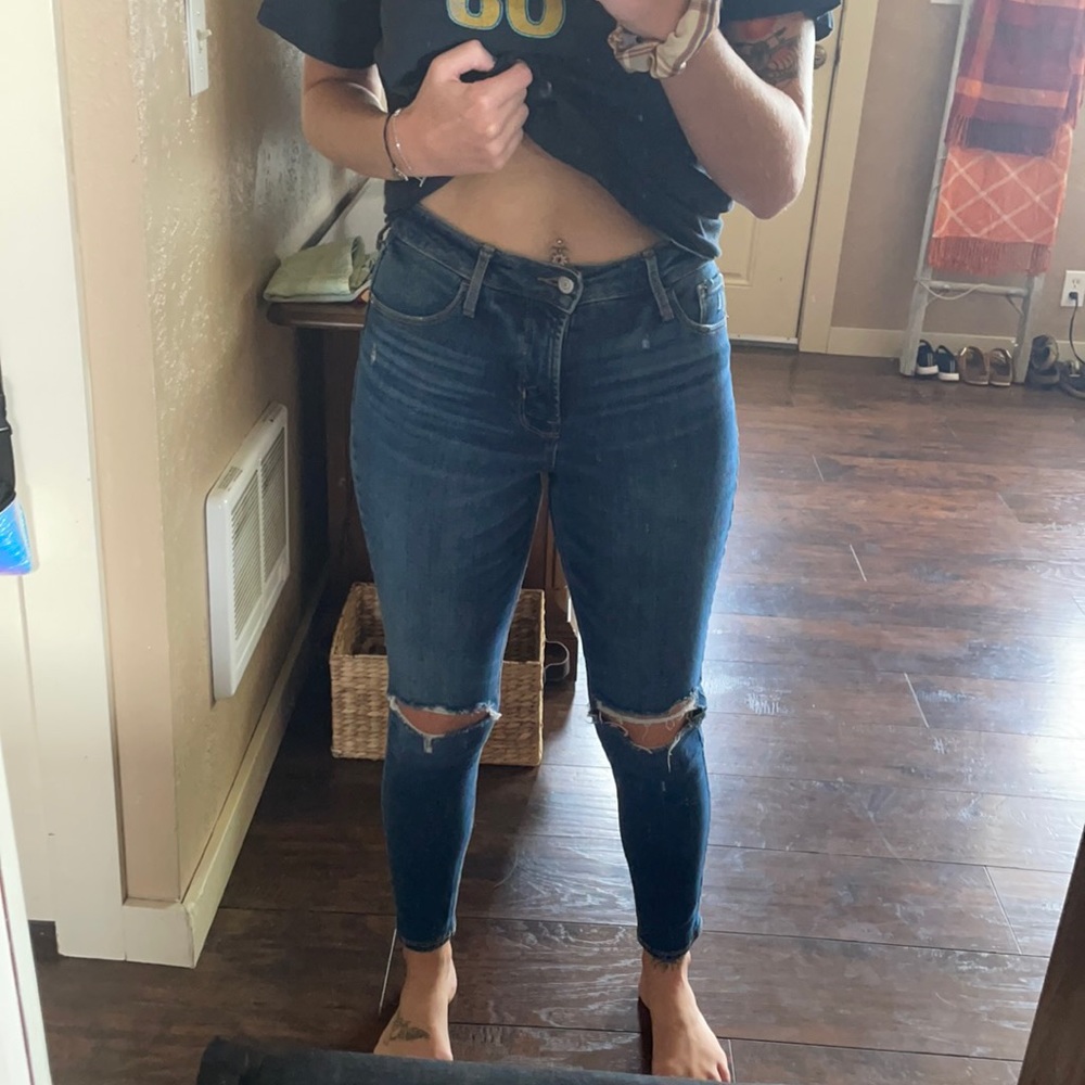 High Rise Skinny Jeans